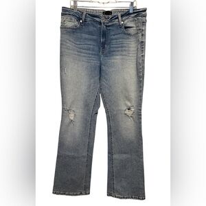 Edgely Distressed Slim Boot Jeans